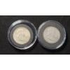 Image 1 : 1962 & 1963 90% Silver Franklin Half Dollars In Coin Capsules - Face Value: $1.00