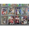 Image 3 : 24 Asstd NM Football Trading Cards Including Many Refractors Ft. Names Like Sanders, Favre & Vick!