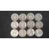 Image 1 : Assorted Years/Mint Marks United States 90% Silver Washington Quarters - Face Value: $3.00