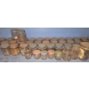Image 2 : Bookcase with Contents - Jars are all full of fasteners, odds and ends