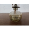 Image 2 : Vintage Glass Oil Lamp - About 14in Tall 