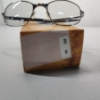 Image 4 : Vintage Oakley Big Sq Wire Titanium Eyeglasses Clear Lenses Chrome 05-760 w/ Box, Case, Papers