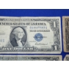 Image 3 : x6 United States $1 Blue Seal Silver Certificates FV: $6.00