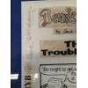 Image 5 : One Of A Kind! Professionally Framed & Artist Signed, Dennis The Menace "The Trouble Maker" Comic