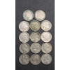 Image 1 : Assorted United States 35% Silver Wartime Nickels & V Nickels - Face Value: $ 0.70