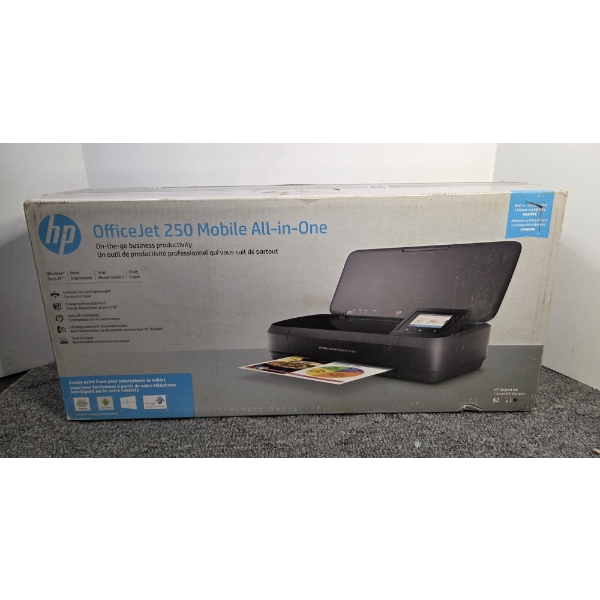 Brand New In Box- HP Office Jet 250 Mobile All In One, Print, Scan & Copy