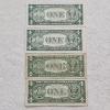 Image 4 : Four U.S. One Dollar Silver Certificates FV: $4.00