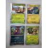 Image 8 : Smaller Pokemon Trading Card Zip-Up Binder Ft. Four Pages of Assorted Cards Including Holos!