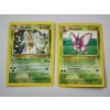 Image 1 : Two Vintage Rare Pokemon Cards: Beedrill 21/130 & Venomoth 31/130