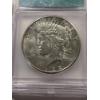 Image 3 : 1922-S United States Peace Silver Dollar - Graded ICG MS 60 - Beautiful Coin