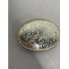 Image 2 : 2 Belt Buckles - Indian Riding Horse - Bergamot Brass Works 1992 - Nocona Buckles Brand 