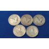 Image 2 : 1926, 1929, 1930 Standing Liberty Silver Quarters & 1949 -D, 1955 Silver Washington Head Quarters