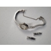 Image 2 : Silver-Tone Phasar Quartz Watch with Extra Watch Band Links