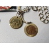 Image 4 : Lot of Assorted Items: Coin Jewelry, Gold-Filled Heart Pendant, Money Clip, Nascar Coin, Popeye Pin