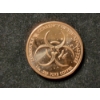 Image 3 : 2017 Zombucks "Walker" Liberty Copper 1 Oz Round
