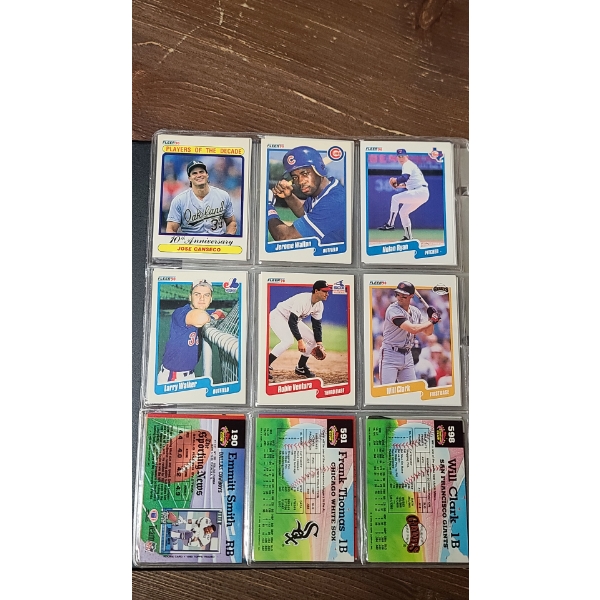 1970's & 1990's Topps, Upper Deck & More Football/ Baseball Trading Cards