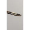 Image 3 : 14K White Gold Engagement Ring (Cut) - Size 8 - Weight: 2.7g 