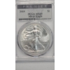Image 2 : PCGS Premier 2015 MS69 1 Troy Ounce .999 Fine Silver American Eagle