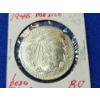 Image 2 : 1945 Mexico 1 Peso Silver Coin - Brilliant Uncirculated ASW: 0.3857oz