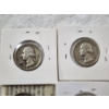 Image 2 : Four United States 90% Silver Quarters Ft. Three Washington & One Barber ~ $1.00 Face Value