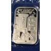 Image 1 : Limited Edition Postal Express Mint 1 oz .999 Fine Silver Bar- Mad Scientist Laboratory 