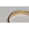Image 3 : 10K Yellow Gold Huggie Hoop Earrings With Diamonds - Weight: 1.8g