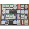 Image 6 : Large Lot of 28 Asstd Veteran Parallel Football Trading Cards- Near Mint -Elway, Brady, Vick & More!