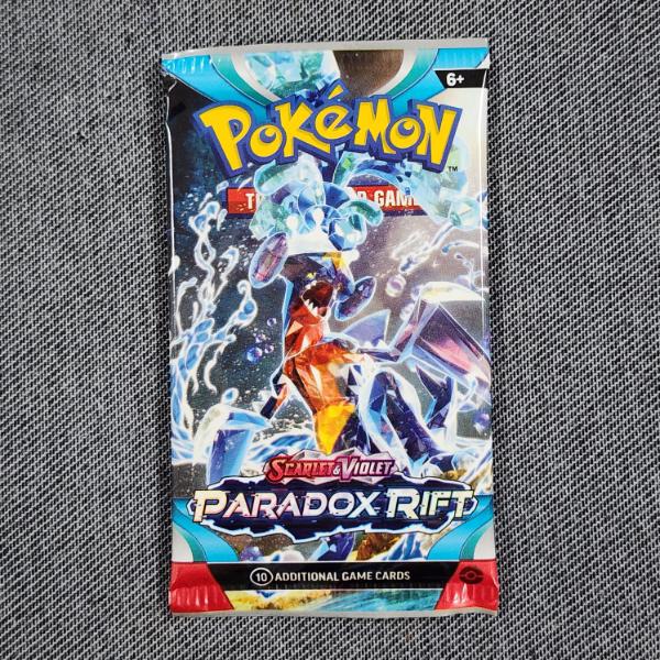SEALED Pokemon Scarlet & Violet Paradox Rift 10 Card Booster Pack ~ Guaranteed Rare in Each Pack!