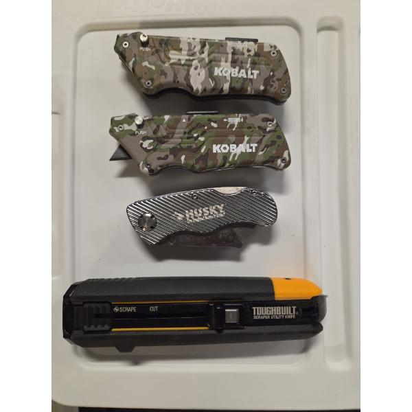 Four Piece Utility Knife Collection