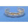 Image 1 : Vintage Sterling Silver Southwestern Style Cuff Bracelet Stamped By Carolyn Pollack TW: 20.4G