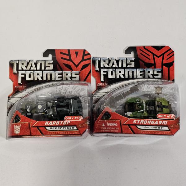 Transformers 2007 Movie Scout Class Hardtop and Strongarm Target Exclusive Action Figures