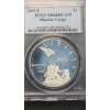 Image 2 : PCGS 2005-P PR69DCAM Marine Corps 230th Anniversary Commemorative 90% Silver Proof Dollar 