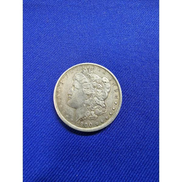 1900- O Morgan Silver Dollar