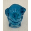 Image 6 : Adorable Degenhart Vintage Uranium Glass Dog Figurine -Sapphire Dark