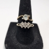 Image 1 : Two Beautiful 10K Yellow Gold Rings Sizes ~6-7.5 - TW: 3.9g