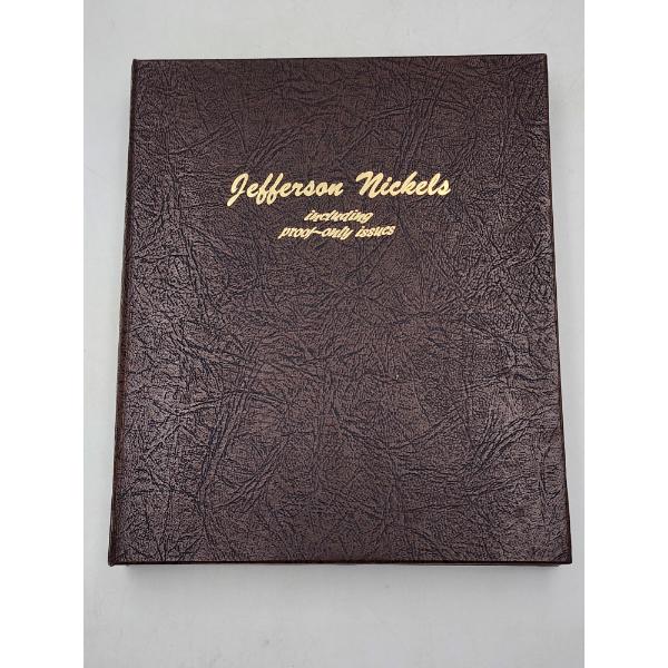 Stunning Complete Collection Book of Jefferson Nickels Including Many Proofs! Total FV: $12.25
