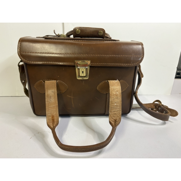 Vintage Olympus Camera with Tons of Camera Accessories - Comes in Leather Bag - Camera Lenses