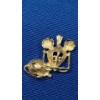 Image 9 : 14K Gold Bracelet Charms & Pendant - Total Weight: 7.1g