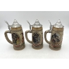 Image 1 : Lot of 3 Anheuser-Busch Steins.  1 Each from the K, H, and M Series