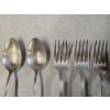 Image 5 : 10 Pieces of Silverplated Silverware (573.5g)