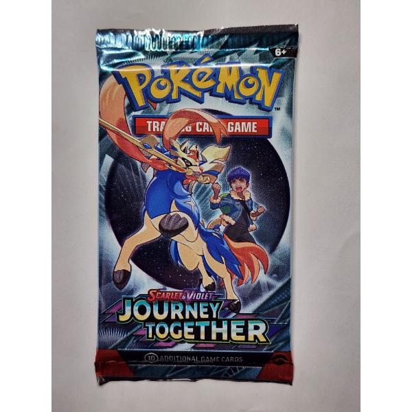 SEALED Pokemon Scarlet & Violet Journey Together Booster Pack - 10 Trading Cards Per Pack