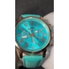 Image 2 : Women's Geneva Quartz Movement Teal Watch *Untested*