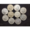 Image 1 : Ten Assorted 40% Silver Kennedy Half Dollars - $5 Face Value