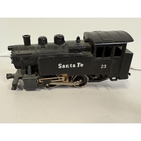 HO Scale Santa Fe #23 0-4-0 Steam Locomotive model train - Italy
