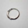 Image 2 : Sterling Silver Ring - Size ~9 - TW: 1.6g