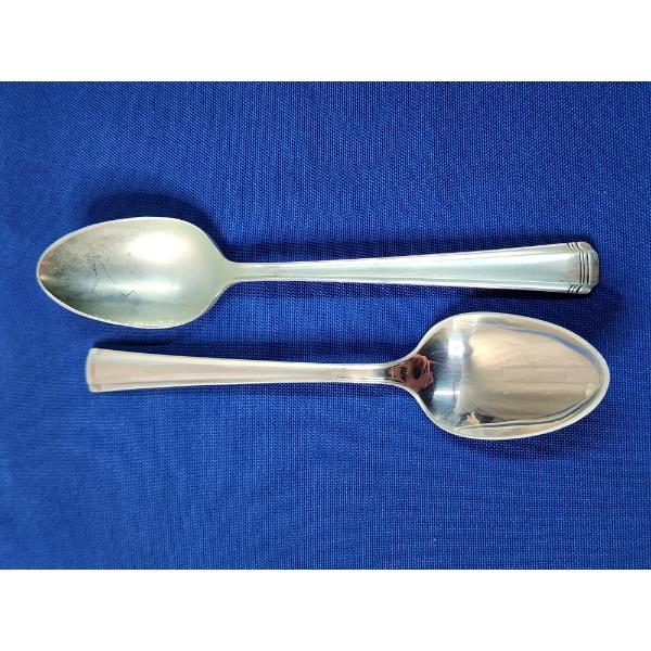 Two Sterling Silver Westmorland Spoons ~ Weighing 54.1 Grams