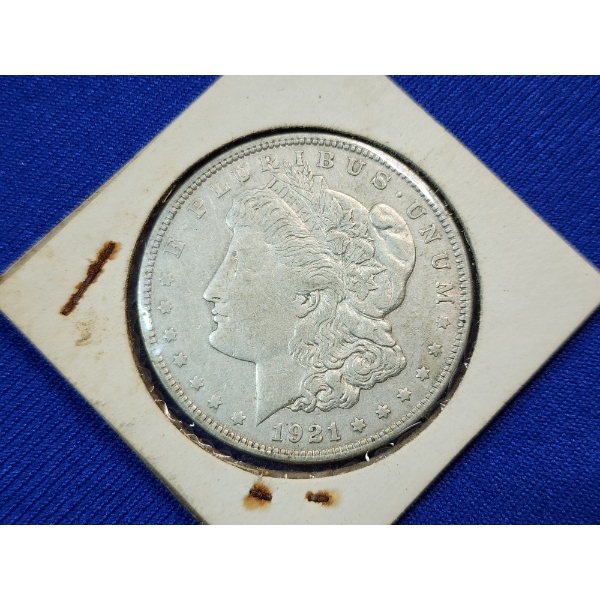 1921 Silver Morgan Dollar - 90% Silver U.S. Dollar