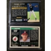 Image 7 : (7) Baseball Cards - Johnny Bench, Frank Thomas, Randy Johnson, Jim Thome, Derek Jeter, and More