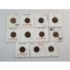 Image 1 : Lot of 11 Assorted Years U.S. Indian Head Cents