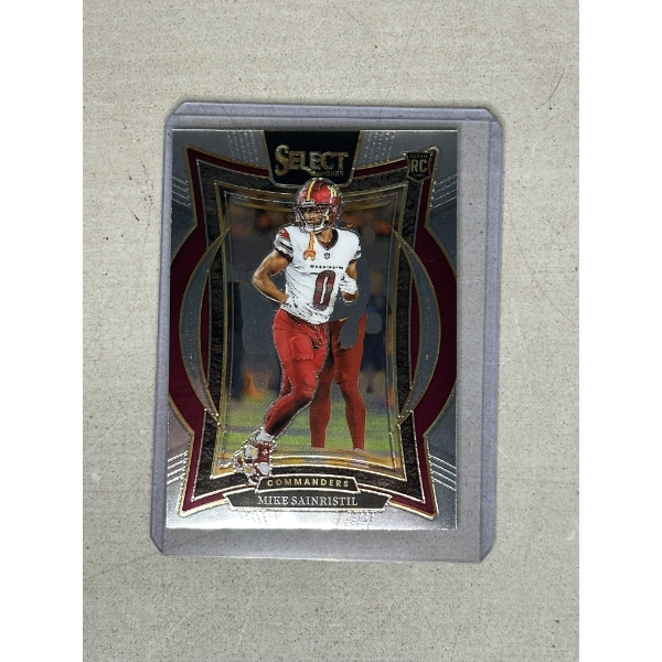 2024 Panini Select Mike Sainristil - Washington Commanders Football Card